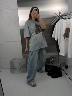 Футболка женская артикул 607-1 цвет "меланж"