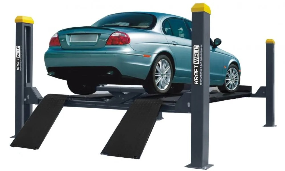 KraftWell KRW4WA Подъемник г/п 4 т. платформы 5020 мм для сход-развала