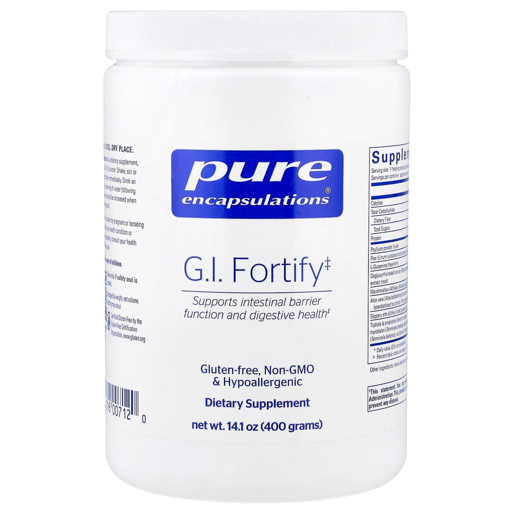 Pure Encapsulations, ЖКТ Fortify, 400 г (14,1 унции)