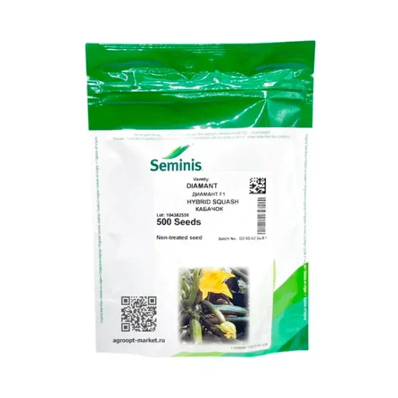 ДИАМАНТ F1 семена кабачка (Seminis | Alexagro) – фото 8