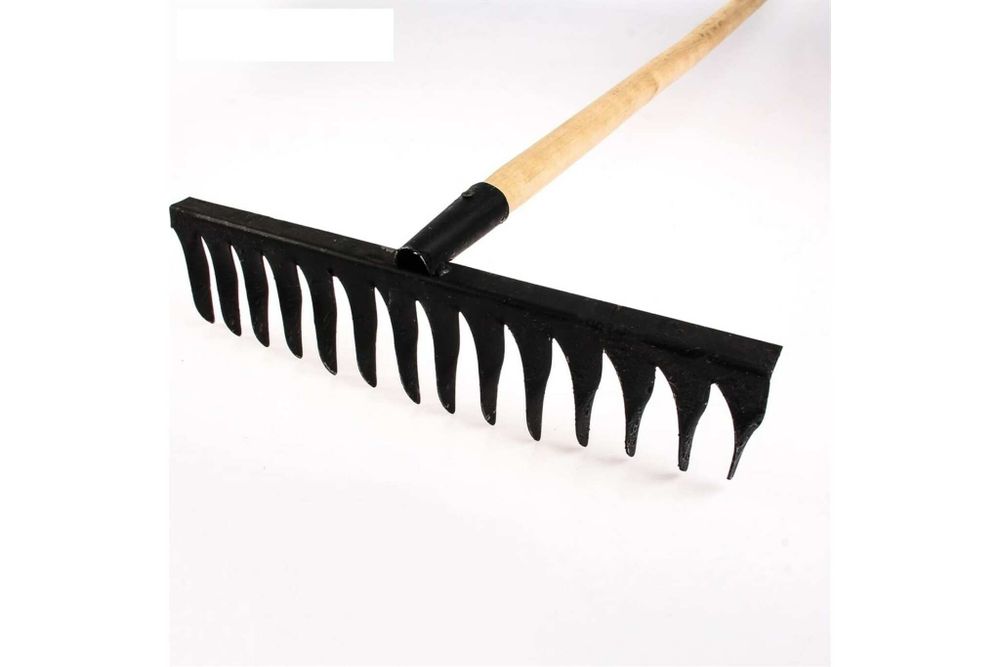 Грабли витые 14 зубов, лист 2,0 с чер 1200мм 1 сорт, (шт.)