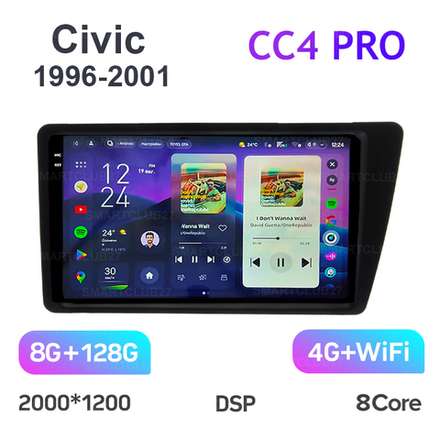 Teyes CC4 Pro 9" для Honda Civic 2001-2006