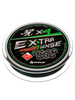 Шнур плетеный для рыбалки Helios Extrasense X4 PE Green 150m 1.0/15LB 0.17mm (HS-ES-X4-1/15LB)