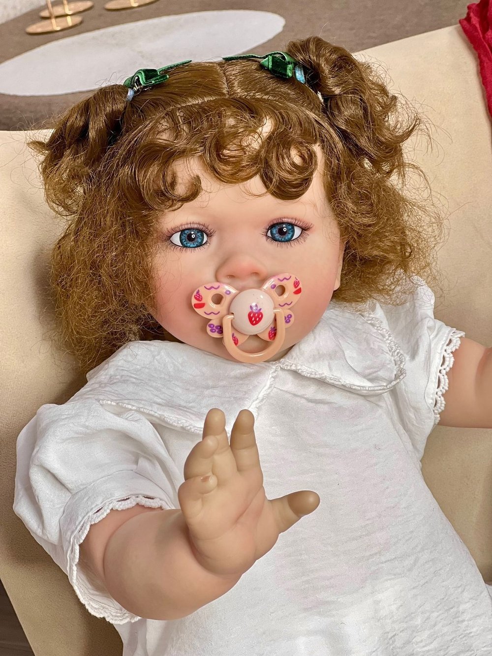 Кукла Реборн мягконабивная 65см в пакете (FA-804)