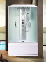 Душевая кабина RIVER  SENA 120/80/50 MT 120х80 см,  матовое стекло, поддон высокий, радио, гидромассаж