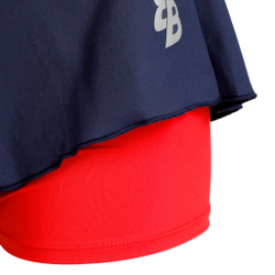 Женская теннисная юбка BB by Belen Berbel Nano Skirt Women - White, Multicoloured