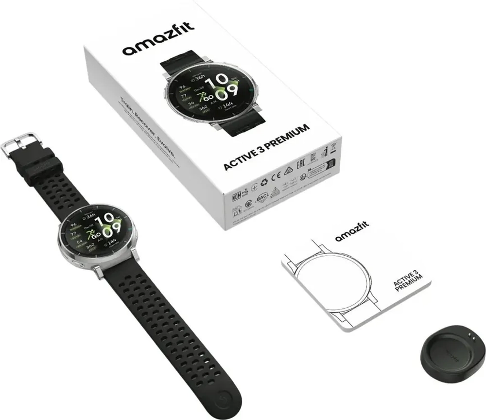 Умные часы Amazfit Active 3 Premium (A2559) Blue