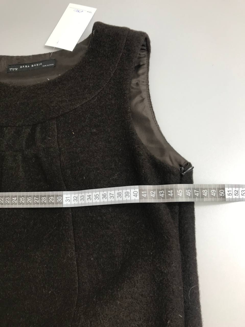 Платье Zara теплое 48 размер