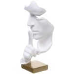 Скульптура интерьерная «EMOTION» Тишина 10*28см