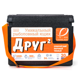 Рыболовный ящик Camping World  Друг-2 20 л цвет черный