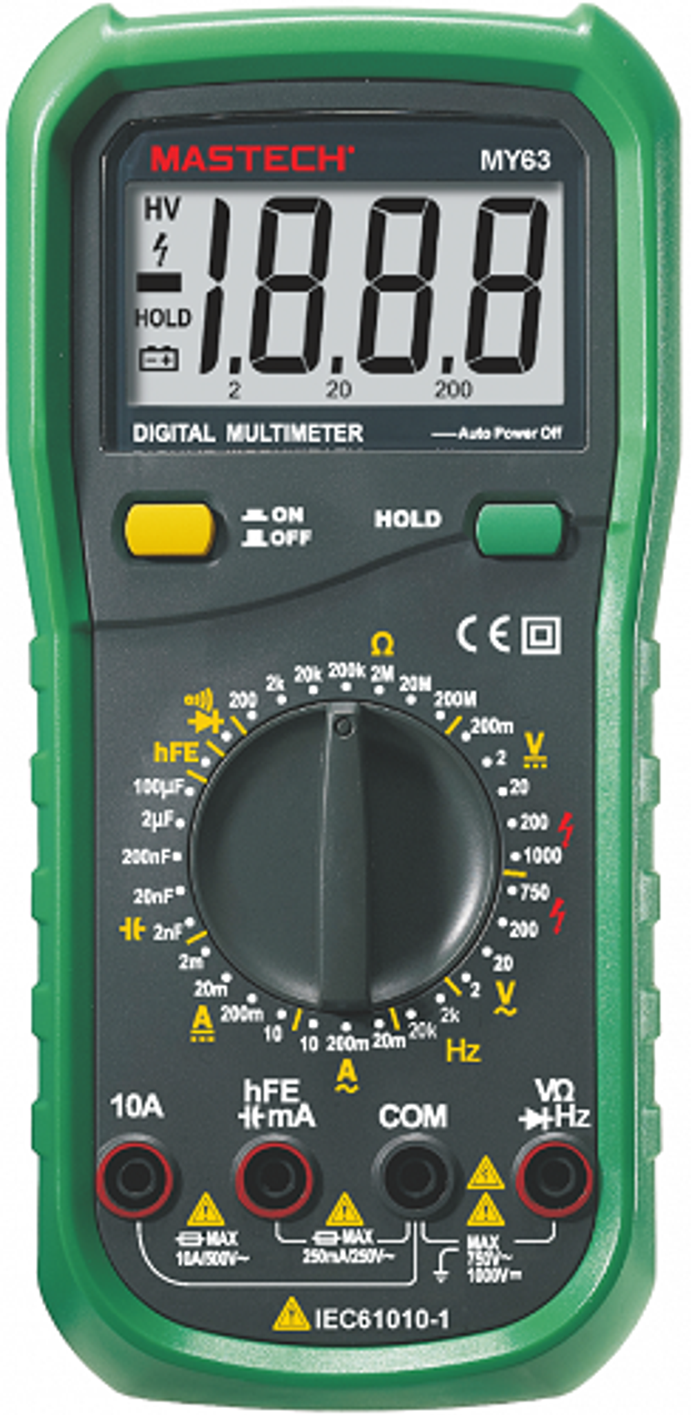 Мультиметр  Mastech 13-2051