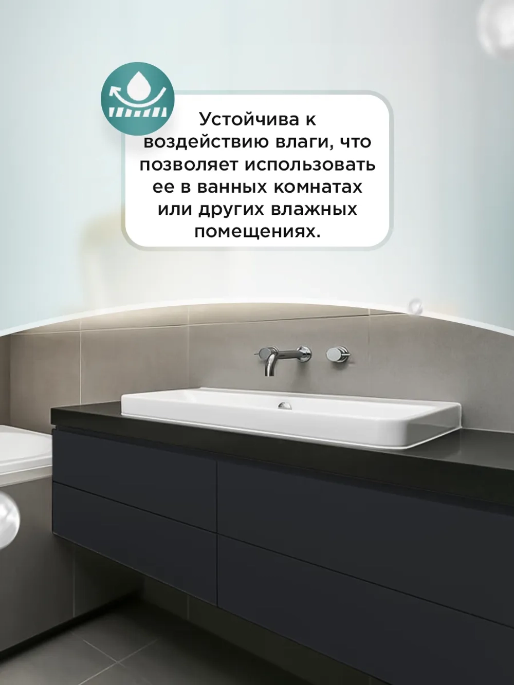 Акриловая краска для мебели и дерева графит 1 литр