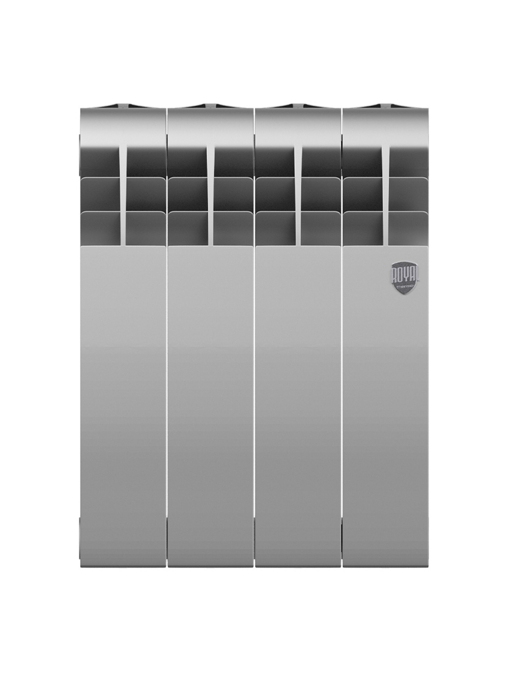 Радиатор Royal Thermo BiLiner 350 /Silver Satin - 4 секц.