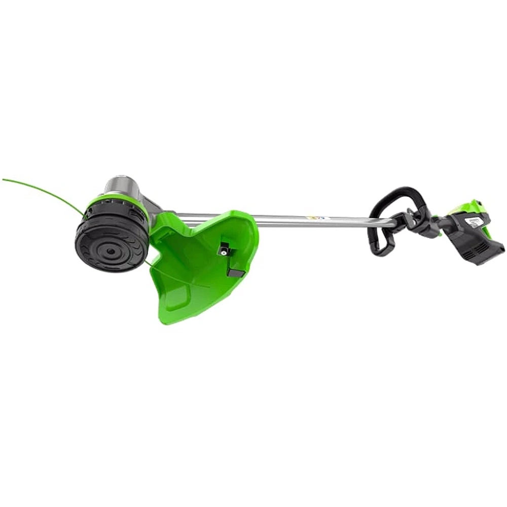 Аккумуляторный триммер Greenworks ST121K8 82В (1 x 8 Ач, ЗУ) захват 400 мм, 10 кг, 2112507U8