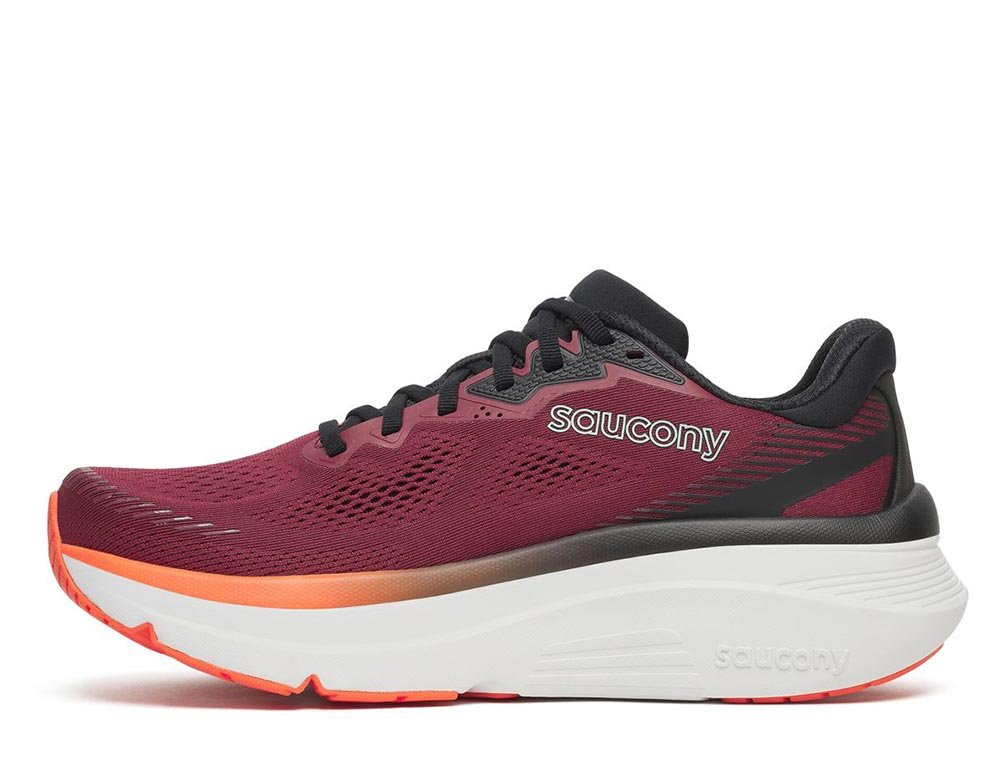 Кроссовки для бега мужские Saucony Guide 19 M Бордово-Оранжевые