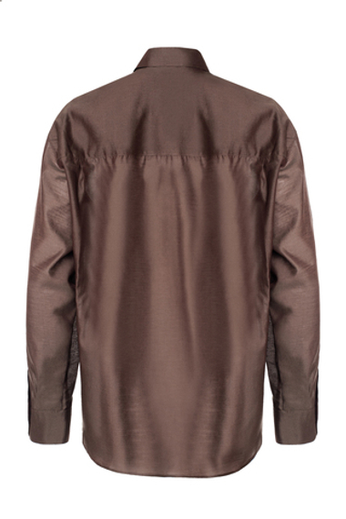 “Ruby's shirt” Классическая рубашка свободного кроя.