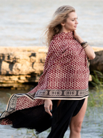 Легкий шарф-платок