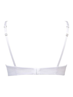 Бюстгальтер пуш-ап с градуированной чашкой из хлопковой ткани (Размер: 2B) (Цвет: серый меланж)