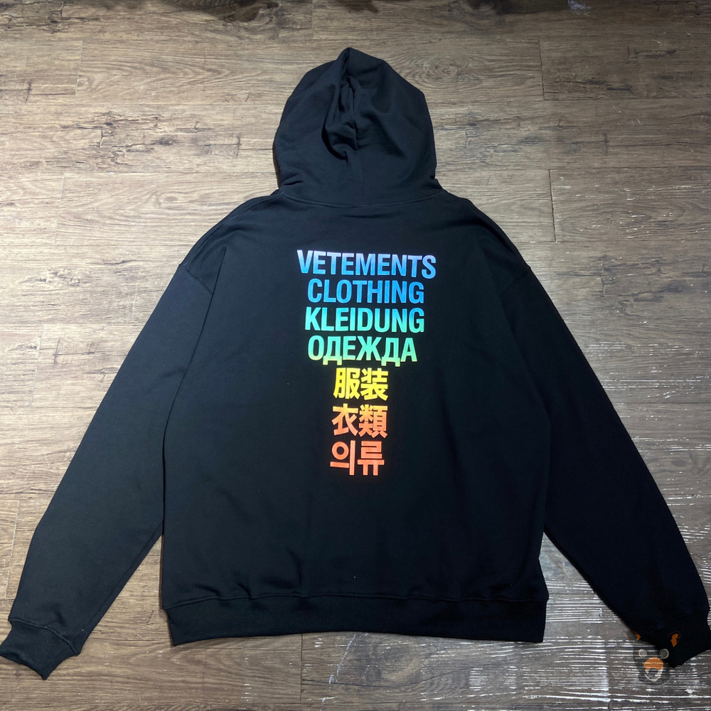 Худи Vetements "Clothing"