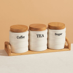 Набор керамических банок для хранения