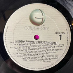 Винтажная виниловая пластинка LP Donna Summer The Wanderer (США 1980)