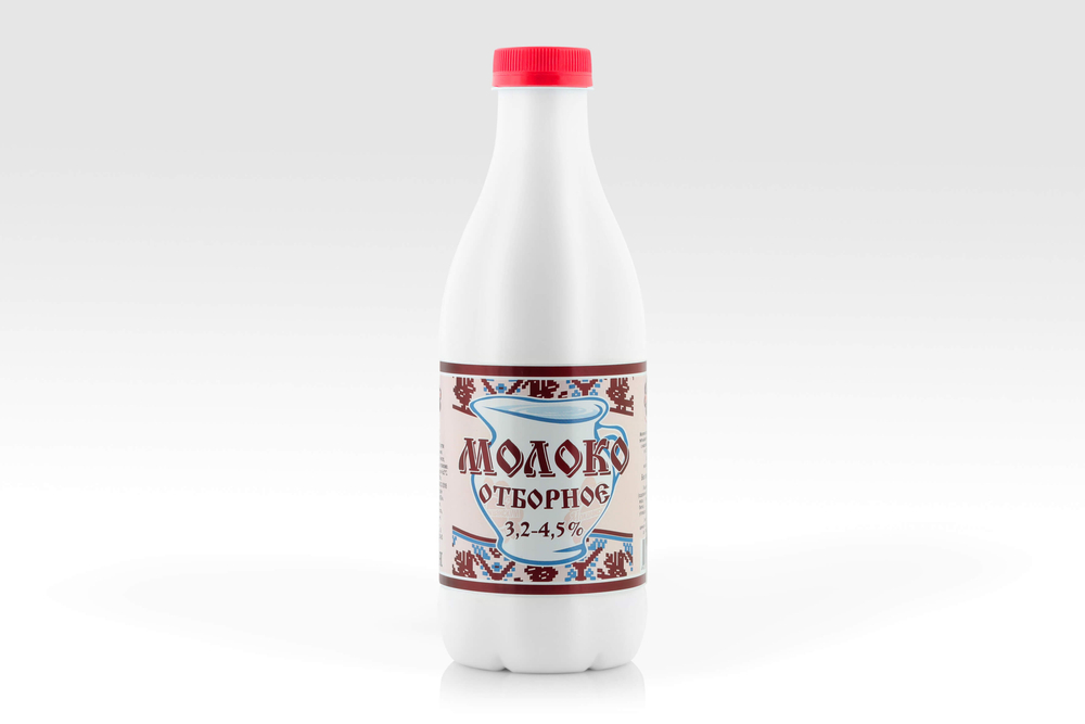 Молоко Отборное 3,2-4,5%, Мокшанское, 0,93