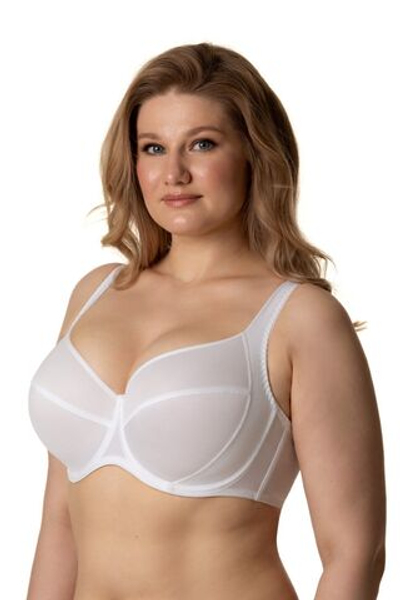 Бюстгальтер на каркасах с мягкой чашкой (Размер: 95E) (Цвет: белый)
