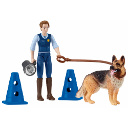 Schleich - Полицейская операция с собакой 81466