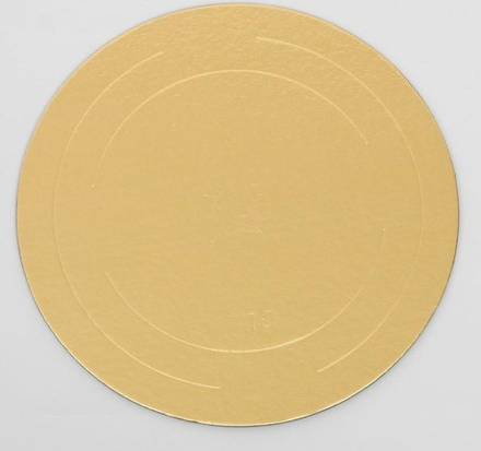 Подложка усиленная, 20 см, золото/белый 1,8 мм