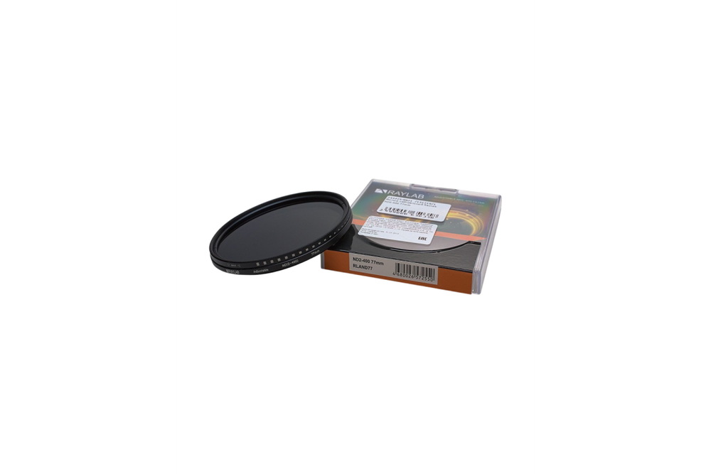 Фильтр нейтральный RayLab ND2-400 77mm