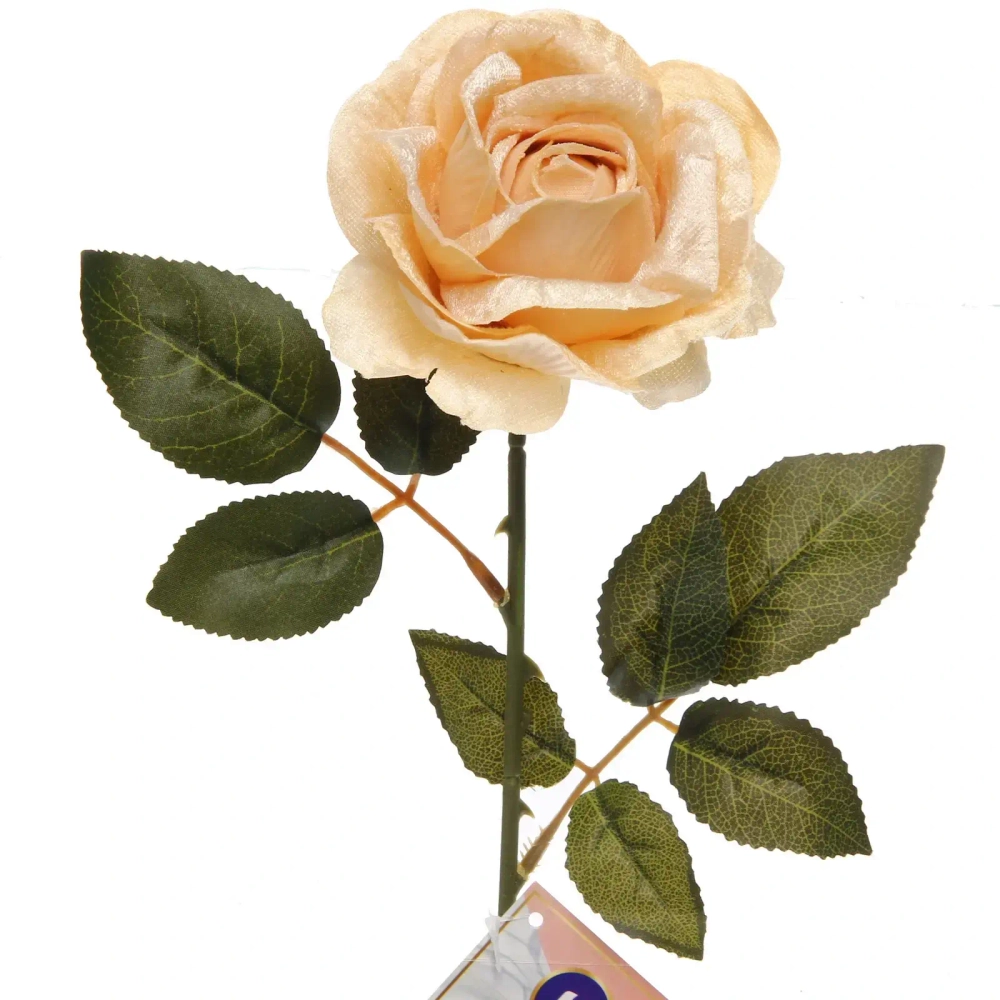 Искусственные цветы «FLOWERS MAGIC» 53см Роза чайная