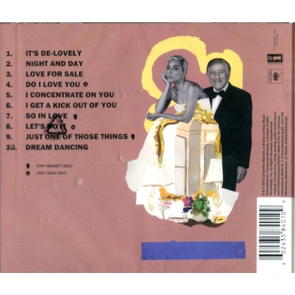 Tony Bennett & Lady Gaga / Love For Sale (CD)