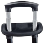 Ручка телескопическая PLG 8343-65-2 выдвижения, черный