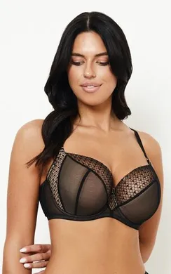 MIRANDA BLACK Semi soft Бюст