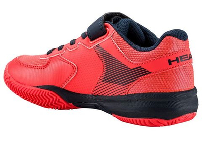 детские Кроссовки теннисные Head Sprint Velcro 3.0 - fiery coral/blueberry