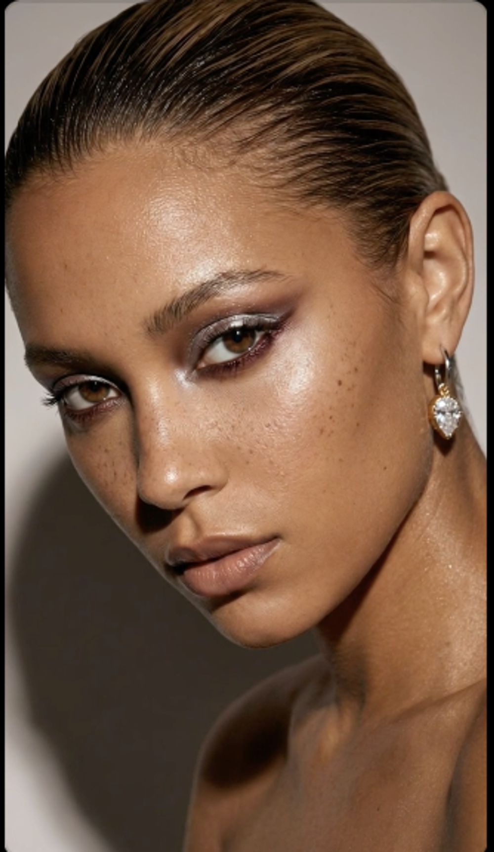 Ассиметричные серьги - кликеры 