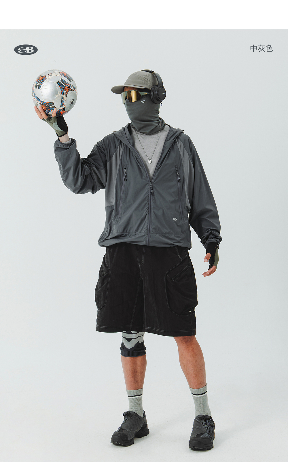 Ветровка Nothomme Blue Anti-Ultraviolet Moisture-Absorbent Quick-Drying Jacket