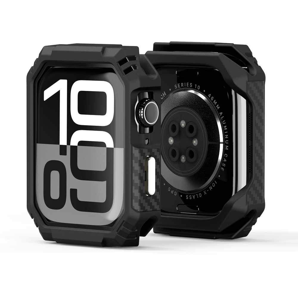 Чехол-бампер из Soft силикона от Dux Ducis для часов Apple Watch 46мм, серия Damo Series Case