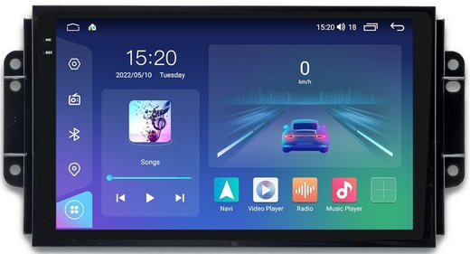 Магнитола для Chery Tiggo 3 2017-2020 - Parafar PF986U2K Android 11, QLED+2K, ТОП процессор, 8Гб+128Гб, CarPlay, SIM-слот