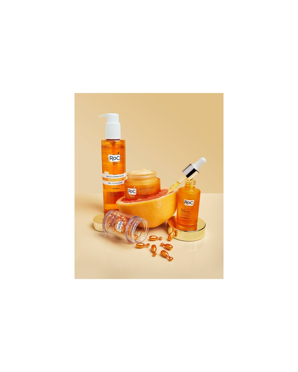RoC Multi Correxion Revive + Glow - восстанавливающий очищающий гель /   177  ml  / GTIN 1210000800275
