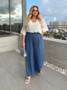 Брюки палаццо УК-1313-1 Фабрика Моды