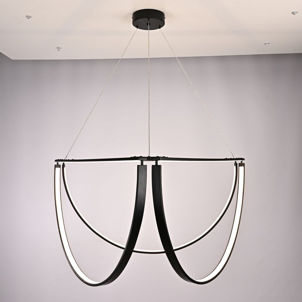 Подвесной светильник SOLANA LIGHT 3 Black