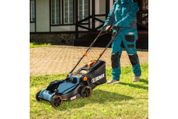 Газонокосилка аккумуляторная SENIX LPPX2-M1-EU, 2X2 40V, 2акб, зу