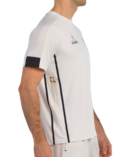 Мужская теннисная футболка Bullpadel Borni - белый