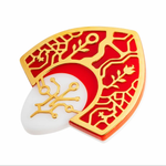 Брошь "Голубушка Оленька"