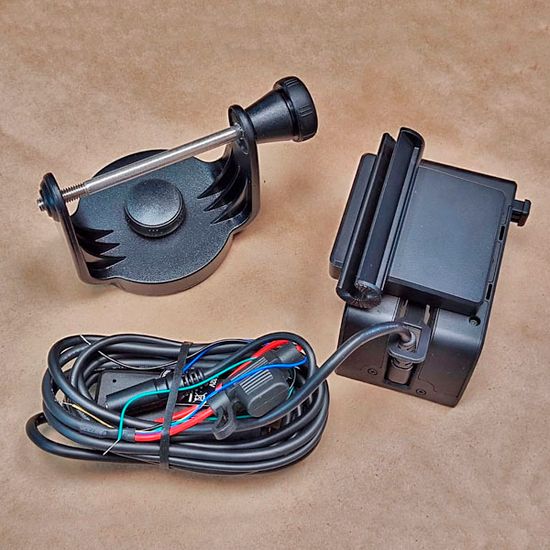 Garmin Montana 700 750 крепление на плоскость, морское с питанием и аудиовыходом (010-12881-02)