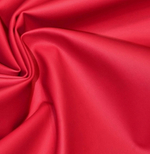 Эко-кожа (основа - трикотаж), цвет-Красно-коралловый