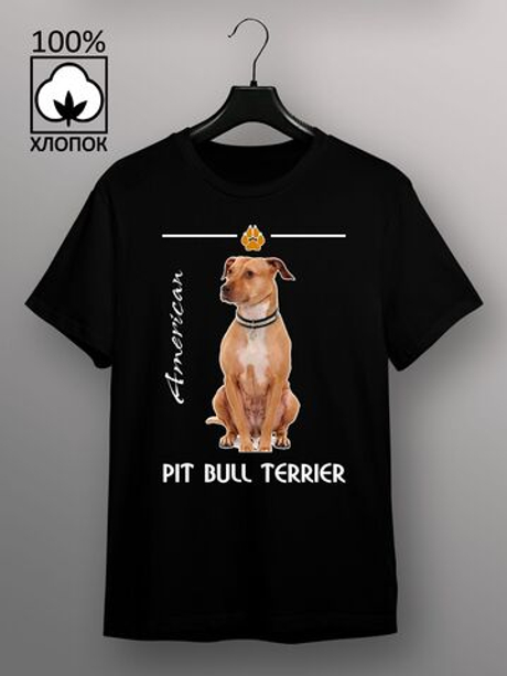 Футболка питбультерьер
