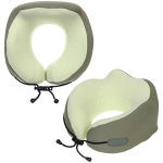 Подушка дорожная «TRIP - Dream», мемори-эффект, цвет зеленый