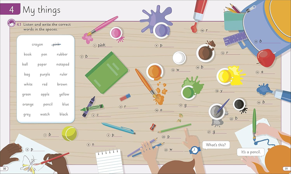 English for Everyone Junior Beginner's Practice Book: Look, Listen, Learn, and Practise